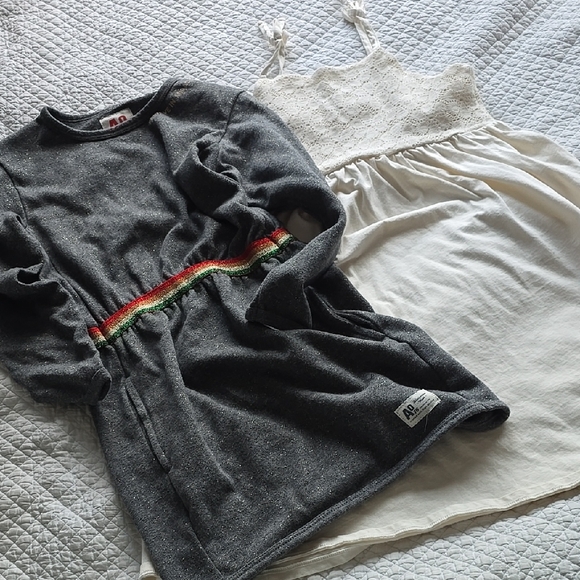 Ao 76 Other - 🧚‍♀️Set Of 2: AO76 & H&M Cotton Girl Dresses